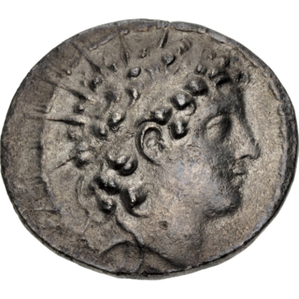 144-142 BC Seleukid Antiochos VI Dionysos AR Tetradrachm - Nummum