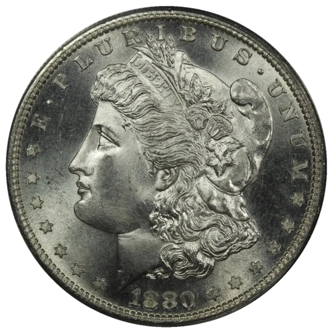 1880-S $1 Morgan Silver Dollar - ANACS MS65