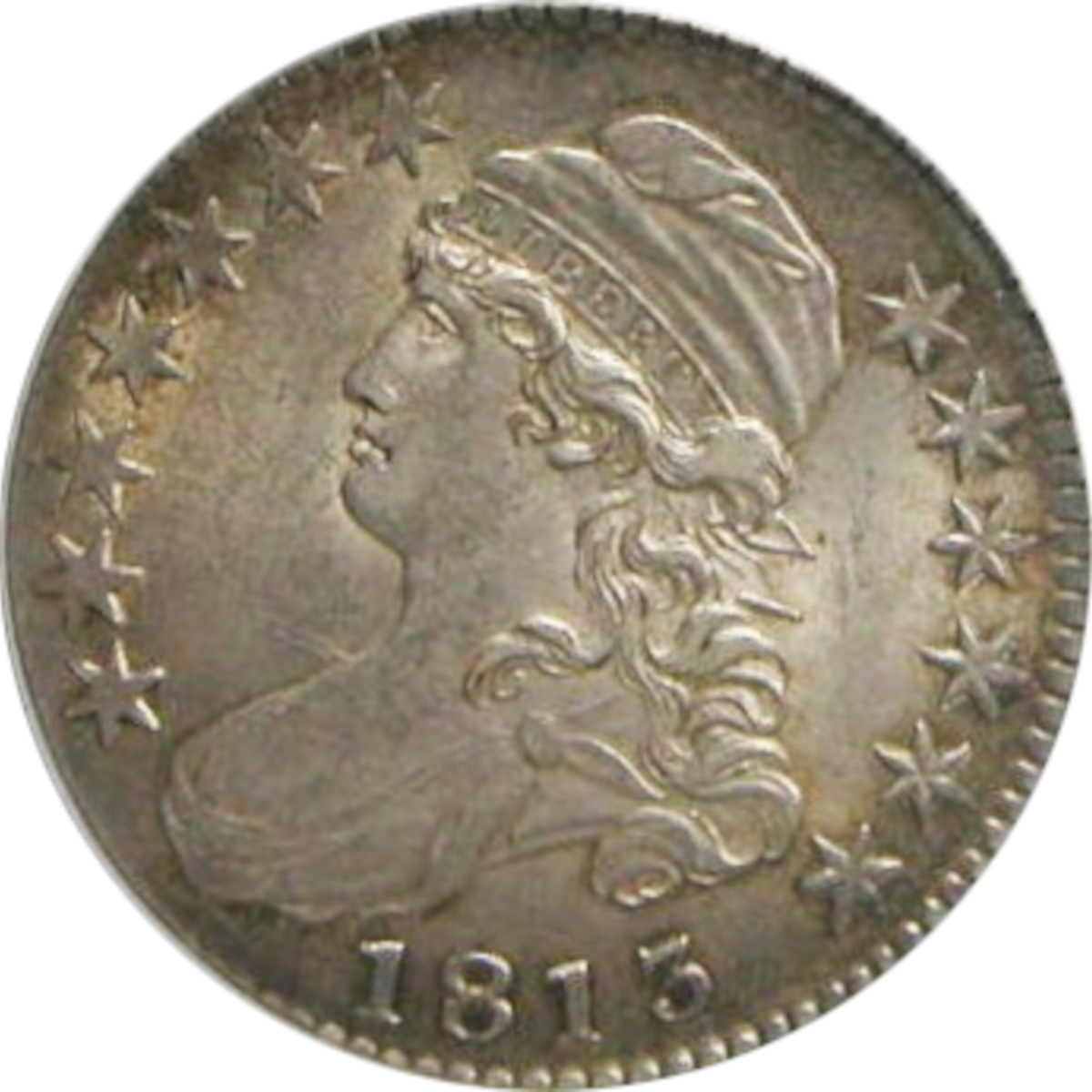 1813 50c Capped Bust Half Dollar #0 PCGS AU55 Overton-108 R3