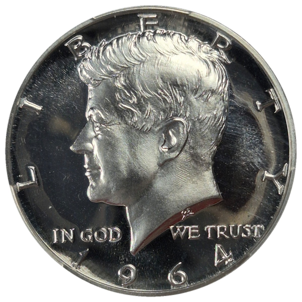 1964 50c Kennedy Half Dollar #1, PCGS PF67 Cameo